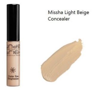 New Missha Under Eye Brightener Concealer Light Beige 6g