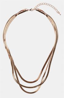 Topshop Multi Snake Chain Necklace
