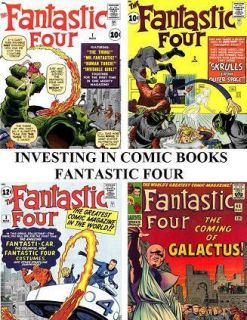   In Comic Books BOOK FANTASTIC FOUR 1 more price guide stats CGC