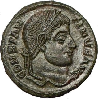 Constantine I The Great 320AD Authentic Genuine Ancient Roman Coin