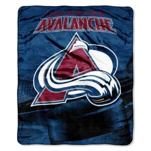 Colorado Avalanche Licensed Micro Fleece Throw Blanket