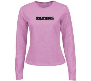 NFL Oakland Raiders Womens Mariah Long SleeveT Shirt   A161826
