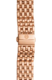 MICHELE Caber 18mm Rose Gold Watch Bracelet