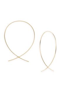 Lana Jewelry Large Upside Down Hoop Earrings