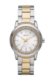 DKNY Glitz Round Bracelet Watch