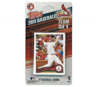2011 World Series Champs St. Louis Cardinals Card Set —