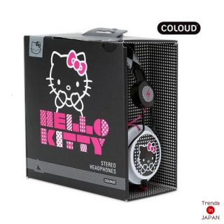 Hello Kitty Sanrio Coloud ZD Headphone Stereo Ear Comic Pop New Japan