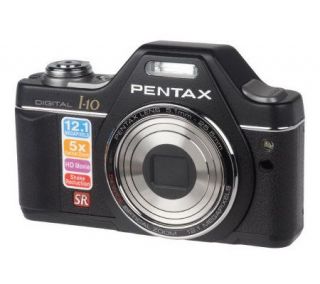 Pentax 5x Zoom 12 Megapixel DigitalCameraw/ HD MovieCapture &2.7 Color 