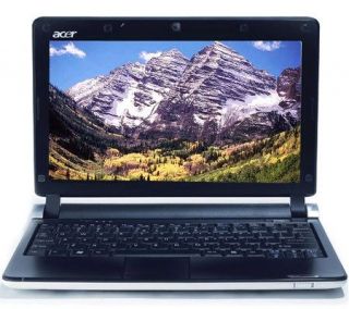 Acer AOD250 1440 Aspire One 10.1 Netbook   Seashell White —