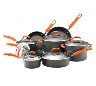 Rachael Ray Hard Anodized Cookware 14 Piece Set —