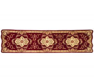 Royal Palace Magnifique Scalloped Edge 26 x 10 Wool Runner