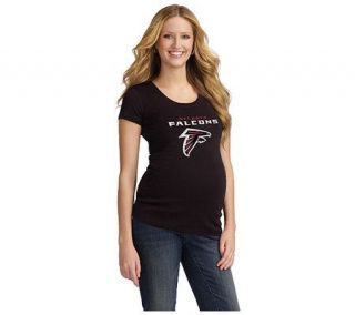 NFL Atlanta Falcons Womens Maternity T Shirt —