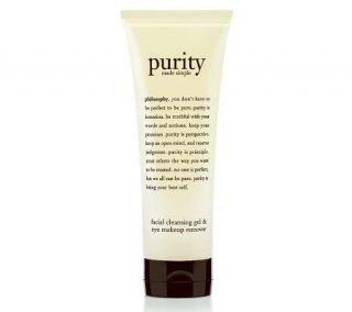 philosophy purity made simple foaming facial cleansing gel —