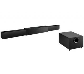 Magnavox Expandable 40W Two Way Speaker Sound Bar w/ Subwoofer 