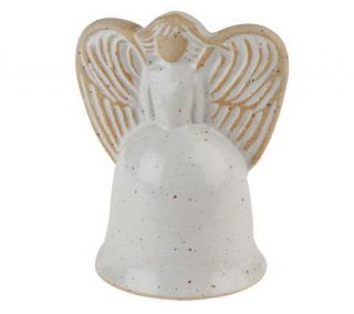 Ballymorris Pottery Celtic Angel Bell —
