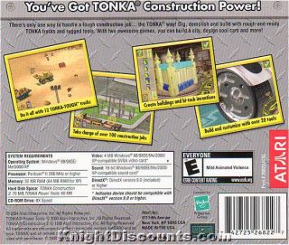 TONKA CONSTRUCTION Play Pack 2x Kids PC Games Ages 4+ BRAND NEW