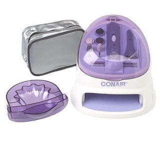 Conair Nail Care Kit w/12 Salon Nail Attachments and Dryer —