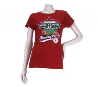 Fenway Park 100 Years Commemorative Womens S/S T Shirt —