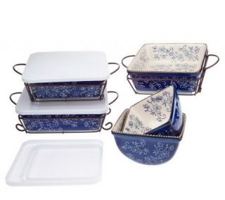 Temp tations Floral Lace 11 pc. Oven to Table Set —