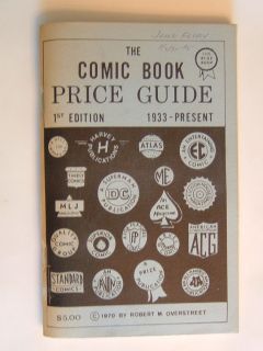 Overstreet Comic Book Price Guide First 1st Edition