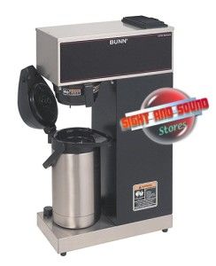 Bunn Commercial Air Pot Pour Over Coffee Maker 1.9 to 3 Liter VPR APS
