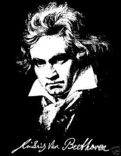 Beethoven T Shirt Composer Piano Classical Music