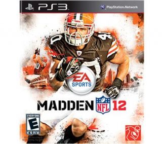 Madden NFL 12 Football Video Game for Playstation 3 Console — 