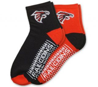 NFL Atlanta Falcons Mens Slipper Socks   Packof 2 —