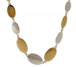 RLM Studio Brass and Sterling Watermelon Seed 20 Necklace —