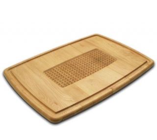 Solid Maple Pyramid Cutting Board 15 x 21 x 3/4  Reversible