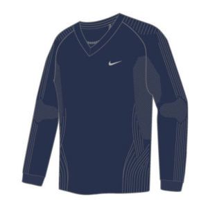 BNWT Nike Coolmax Wool V Neck Jumper Sweater Size XL