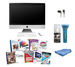 iMac 21.5 1TB HD, 4GB RAM DVD Writer SoftwareSuite Bundle —