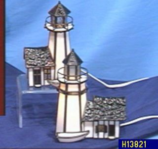 Choice of Forma Vitrum Stained Glass Lighthouses —