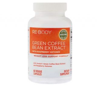 Re Body Green Coffee Bean Extract with Svetol 30 Day Supply — 