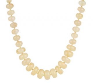 Lee Sands Yellow Quartzite Rondel Bead 18 Necklace —
