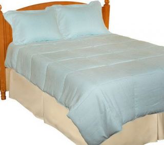 Micro Suede King Size Easy Care Comforter Set —