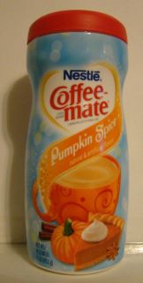 Coffee Mate Pumpkin Spice flavor Coffee Creamer Powder 15 oz New Fresh