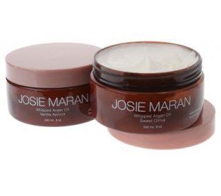 Josie Maran Whipped Argan Body Butter Duo Vanilla &Citrus —