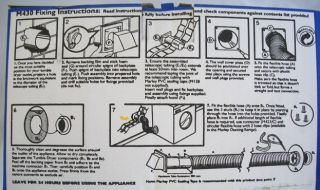 Tumble Dryer Cooker Hood Bathroom Extractor Fan External Vent Kit M430