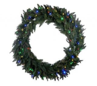 BethlehemLights Solutions Oversized 48 Wreath w/ 80 LEDs & Timer 