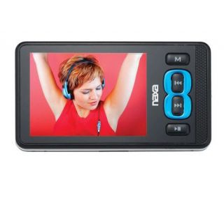 Naxa NMV 151 Portable Media Player with 2.4 LCD Screen 4GB —