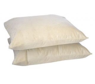 Sure Soft Set of 2 Queen Fleece Pillow Protectors —