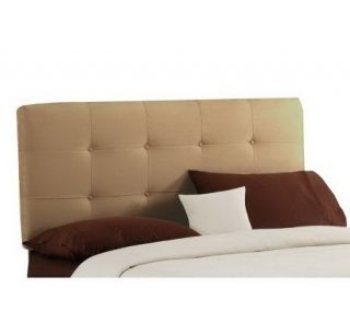 Home Reflections Ultrasuede Button Tufted TwinHeadboard —