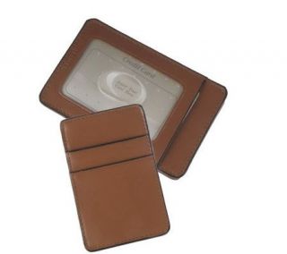 Set of 2 Instant ID Leather Magic Wallets in Fashion Colors — 