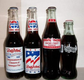  Dollywood Coke and Pepsi Bottles