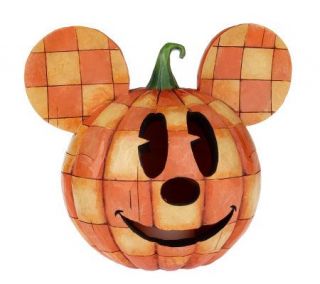 Jim Shore DisneyTradition Mickey Mouse Jack O Lantern Figurine