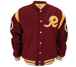 NFL Washington Redskins Retro Wool Jacket —