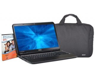 Dell 15.6 Notebook   6GB RAM, 750GB HD with Software, Case —