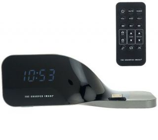 Sharper Image Auto Set Clock Radio w/Dual Alarm & Docking Station 