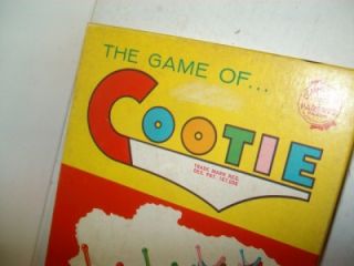 vintage cootie game 4 players complete schaper